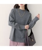 【ナチュラルクチュール/natural couture】のウール リサイクルポリブレンドニットプルオーバー 人気、トレンドファッション・服の通販 founy(ファニー) ファッション Fashion レディースファッション Fashion for Women トップス・カットソー Cut & Sew Tops ニット Knit Tops & Sweaters カジュアルプルオーバー・ニットトップス Pullovers & Knit Tops / Casual Pullovers アクセサリー Fashion Accessories カーディガン Cardigan, Knitwear ジャケット Jacket, Outerwear スカーフ Scarf, Neckwear スニーカー Sneakers, Trainers チェーン Chain, Chain Strap デニム Denim, Jeans Material ネックレス Necklace, Pendant Necklace フェミニン Feminine, Girly フレア Flare, Flared プリーツ Pleats, Pleated モックネック Mock Neck, Short Turtleneck リラックス Relax, Relaxed Fit ワイド Wide, Wide Fit 再入荷 Restock / Back in Stock おすすめ Recommended / Our Picks エレガント 上品 Elegant 2025年 2025 2025-2026秋冬・A/W Autumn/Winter 2025–26 AW25–26 thumbnail チャコールグレー|ID: prp329100004798339 ipo3291000000034907009