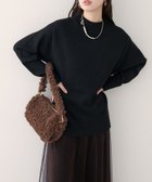 【ナチュラルクチュール/natural couture】のウール リサイクルポリブレンドニットプルオーバー 人気、トレンドファッション・服の通販 founy(ファニー) ファッション Fashion レディースファッション Fashion for Women トップス・カットソー Cut & Sew Tops ニット Knit Tops & Sweaters カジュアルプルオーバー・ニットトップス Pullovers & Knit Tops / Casual Pullovers アクセサリー Fashion Accessories カーディガン Cardigan, Knitwear ジャケット Jacket, Outerwear スカーフ Scarf, Neckwear スニーカー Sneakers, Trainers チェーン Chain, Chain Strap デニム Denim, Jeans Material ネックレス Necklace, Pendant Necklace フェミニン Feminine, Girly フレア Flare, Flared プリーツ Pleats, Pleated モックネック Mock Neck, Short Turtleneck リラックス Relax, Relaxed Fit ワイド Wide, Wide Fit 再入荷 Restock / Back in Stock おすすめ Recommended / Our Picks エレガント 上品 Elegant 2025年 2025 2025-2026秋冬・A/W Autumn/Winter 2025–26 AW25–26 thumbnail ブラック|ID: prp329100004798339 ipo3291000000034907010