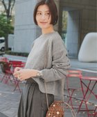 【デミルクス ビームス/Demi-Luxe BEAMS】の7ゲージ ウール クルーネック プルオーバー 人気、トレンドファッション・服の通販 founy(ファニー) ファッション Fashion レディースファッション Fashion for Women トップス・カットソー Cut & Sew Tops カジュアルプルオーバー・ニットトップス Pullovers & Knit Tops / Casual Pullovers コンパクト Compact, Small Size シンプル Simple, Minimal トレンド Trend, Trending Now バランス Balance, Style Balance リラックス Relax, Relaxed Fit ロング Long, Long-Length ワイド Wide, Wide Fit エレガント 上品 Elegant thumbnail GREY|ID: prp329100004798342 ipo3291000000034872387