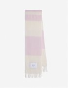 【メゾン キツネ/MAISON KITSUNE / MEN】のMaison Kitsune/ALPACA STRIPED SCARF 人気、トレンドファッション・服の通販 founy(ファニー) ファッション Fashion メンズファッション Fashion for Men 冬 Winter / This Winter スカーフ Scarf, Neckwear ストライプ Stripe, Striped Pattern ビッグ Big, Oversized フリンジ Fringe, Tassel フレンチ French, French Style ベビー Baby, Babywear マフラー Scarf, Muffler エレガント 上品 Elegant A/W・秋冬 Autumn/Winter thumbnail PALE ROSE/PARCHMENT WHITE|ID: prp329100004798372 ipo3291000000034867974