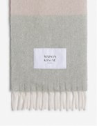【メゾン キツネ/MAISON KITSUNE / MEN】のMaison Kitsune/ALPACA STRIPED SCARF 人気、トレンドファッション・服の通販 founy(ファニー) ファッション Fashion メンズファッション Fashion for Men 冬 Winter / This Winter スカーフ Scarf, Neckwear ストライプ Stripe, Striped Pattern ビッグ Big, Oversized フリンジ Fringe, Tassel フレンチ French, French Style ベビー Baby, Babywear マフラー Scarf, Muffler エレガント 上品 Elegant A/W・秋冬 Autumn/Winter thumbnail FEATHER BEIGE/PEBBLE|ID: prp329100004798372 ipo3291000000034867976