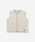 【ビショップ/Bshop】のポリエステルタフタ インナーダウン ベスト WOMEN 人気、トレンドファッション・服の通販 founy(ファニー) ファッション Fashion レディースファッション Fashion for Women アウター Coat / Outerwear Collection トップス・カットソー Cut & Sew Tops ベスト&ジレ / 重ね着スタイル Vests & Gilets インナー Innerwear タフタ Taffeta, Structured Fabric ダウン Down, Puffer ベスト Vest, Waistcoat ラウンド Round, Round Neck ラグジュアリー Luxury, Elegant 軽量 Lightweight, Ultra Light thumbnail BEIGE系1|ID: prp329100004798401 ipo3291000000034904248