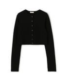 【トゥモローランド/TOMORROWLAND】のアイレットジャージー クロップドカーディガン 19 ブラック|ID: prp329100004798402 ipo3291000000035135634