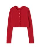 【トゥモローランド/TOMORROWLAND】のアイレットジャージー クロップドカーディガン 35 レッド|ID: prp329100004798402 ipo3291000000035135636