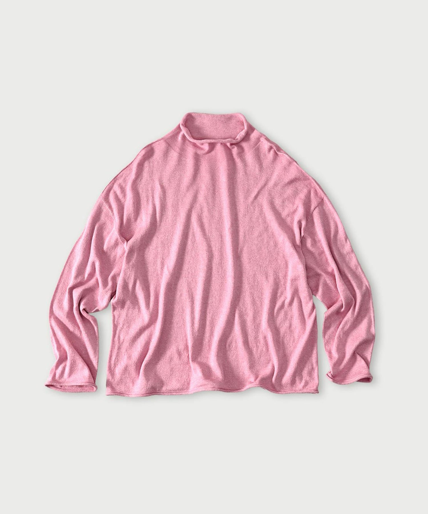 【フォーティファイブ アール/45R】のホール超ガーゼのMタートル インテリア・キッズ・メンズ・レディースファッション・服の通販 founy(ファニー) 　ファッション　Fashion　レディースファッション　Fashion for Women　おすすめ　Recommended / Our Picks　なめらか　Smooth, Silky Texture　タートル　Turtleneck, Turtle Collar　ニューヨーク　New York, NYC Style　エレガント 上品　Elegant　ピンクトップ|ID: prp329100004798403 ipo3291000000034950626