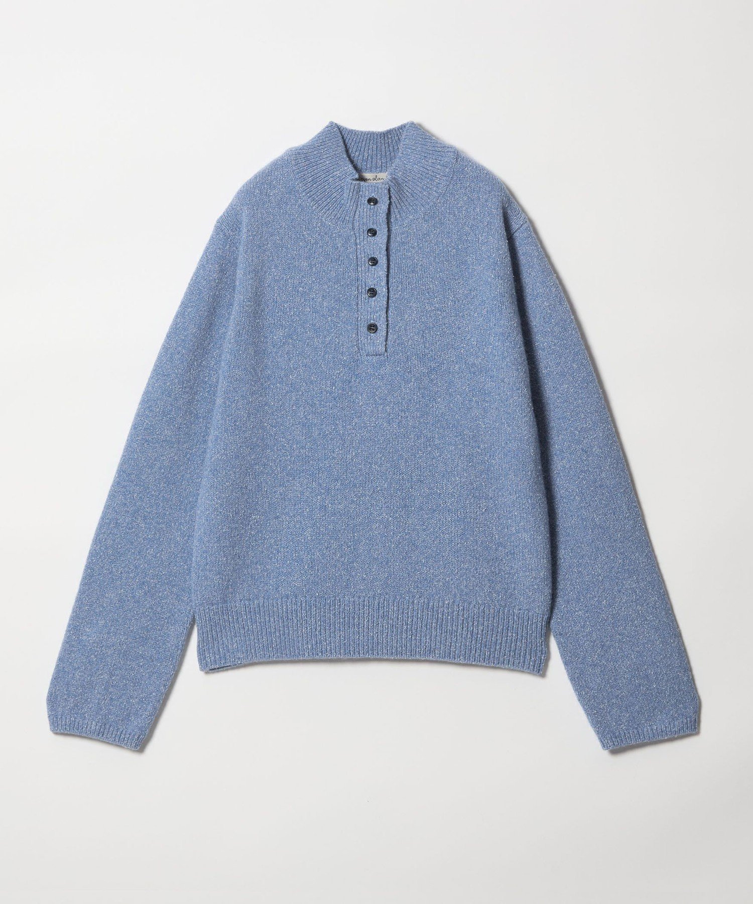 【ビューティ&ユース ユナイテッドアローズ/BEAUTY&YOUTH / UNITED ARROWS】のSteven Alan ウール シルク ヘンリーネック ニット 人気、トレンドファッション・服の通販 founy(ファニー) 　ファッション　Fashion　レディースファッション　Fashion for Women　トップス・カットソー　Cut & Sew Tops　ニット　Knit Tops & Sweaters　おすすめ　Recommended / Our Picks　シルク　Silk, 100% Silk　スカーフ　Scarf, Neckwear　スタンド　Stand Collar, Upright Stand　タートルネック　Turtleneck, High Neck　ネップ　Nepp, Slub Yarn　ベスト　Vest, Waistcoat　 other-1|ID: prp329100004798406 ipo3291000000034815521