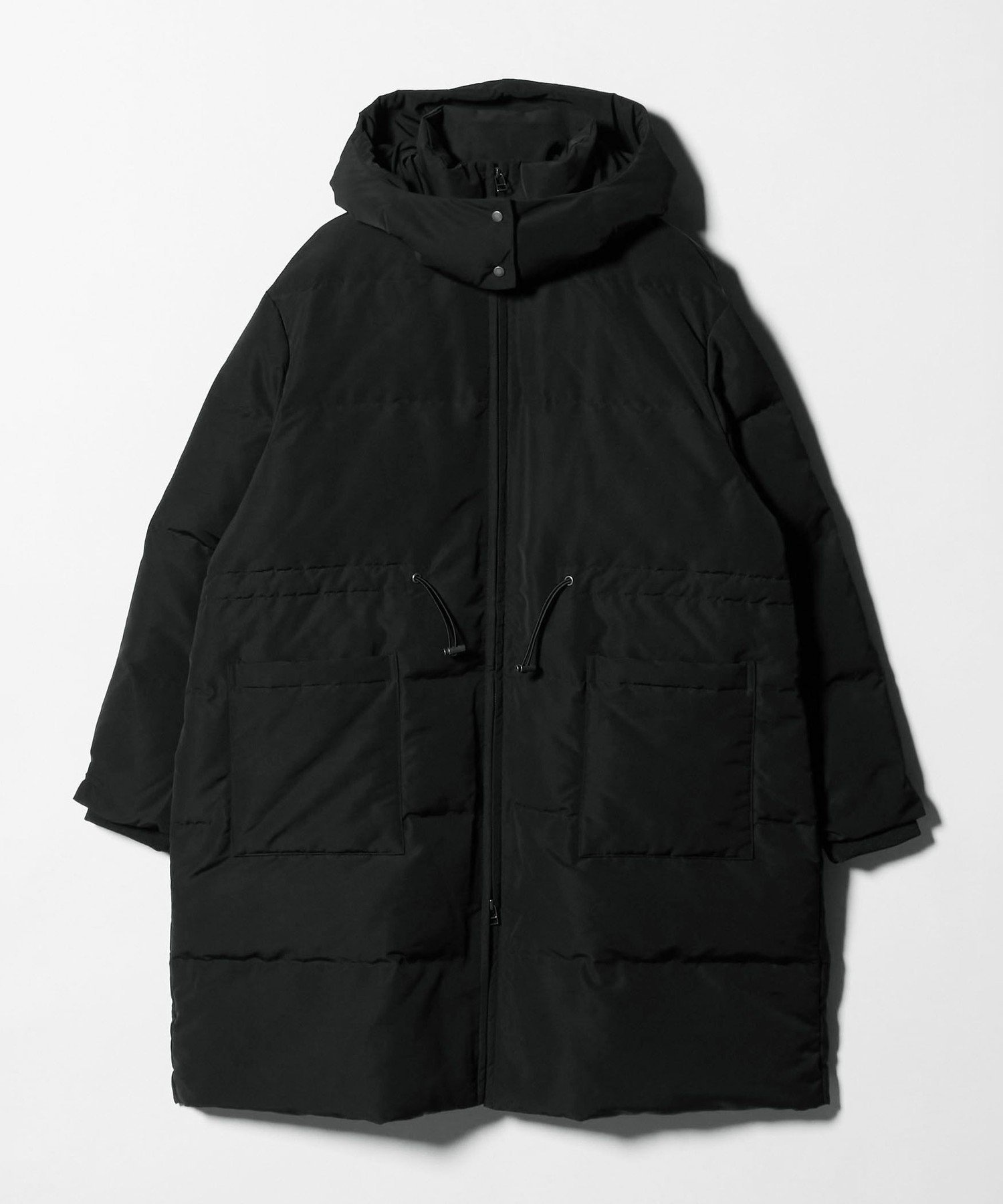 【ユナイテッドアローズ/UNITED ARROWS】のフード ロングダウンコート A DAY IN THE LIFE インテリア・キッズ・メンズ・レディースファッション・服の通販 founy(ファニー) 　ファッション　Fashion　レディースファッション　Fashion for Women　アウター　Coat / Outerwear Collection　コート・ロングコート・ピーコート　Long Coats, Peacoats & More　ダウンジャケット・軽量ダウン　Warm & Lightweight Down Jackets　アウトドア　Outdoor Clothing　スニーカー　Sneakers, Trainers　ダウン　Down, Puffer　トレンド　Trend, Trending Now　ドローコード　Drawcord, Drawstring Cord　バランス　Balance, Style Balance　フェザー　Feather, Feather Detail　ポケット　Pocket, Pocket Detail　ロング　Long, Long-Length　ワイド　Wide, Wide Fit　冬　Winter / This Winter　アウトレット　Outlet / Clearance　おすすめ　Recommended / Our Picks　旅行　Travel　ビジネス 仕事 通勤　Business / Work / Commuting　BLACK|ID: prp329100004798412 ipo3291000000034948046