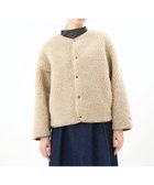 【ビショップ/Bshop】のボアフリース ノーカラーブルゾン WOMEN 人気、トレンドファッション・服の通販 founy(ファニー) ファッション Fashion レディースファッション Fashion for Women アウター Coat / Outerwear Collection ブルゾンジャケット・スポーティアウター Blouson Jackets スリット Slit, Slit Detail パイピング Piping, Trim Design ブルゾン Blouson, Bomber Jacket ポケット Pocket, Pocket Detail 軽量 Lightweight, Ultra Light thumbnail BEIGE|ID: prp329100004798416 ipo3291000000034904382