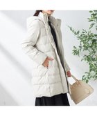 【アー ヴェー ヴェー/a.v.v】のフーデッドロングダウンコート グレージュ|ID: prp329100004798419 ipo3291000000034815611