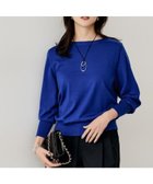 【アンタイトル/UNTITLED】の【アンサンブル可/洗える】シルクウールカシミヤ ドルマンスリーブニット ブルー|ID: prp329100004798449 ipo3291000000035143153