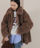 【ジャーナルスタンダード/JOURNAL STANDARD】のSheep Like Fur ブルゾン 人気、トレンドファッション・服の通販 founy(ファニー) ファッション Fashion レディースファッション Fashion for Women アウター Coat / Outerwear Collection ブルゾンジャケット・スポーティアウター Blouson Jackets ブルゾン Blouson, Bomber Jacket エレガント 上品 Elegant 防寒 Cold Protection, Winter-Ready thumbnail ブラウン|ID: prp329100004798454 ipo3291000000034815850