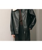 【ビューティ&ユース ユナイテッドアローズ/BEAUTY&YOUTH / UNITED ARROWS】の【WEB限定】レザーライク 2WAYブルゾン 人気、トレンドファッション・服の通販 founy(ファニー) ファッション Fashion レディースファッション Fashion for Women アウター Coat / Outerwear Collection ブルゾンジャケット・スポーティアウター Blouson Jackets クール Cool, Chic スウェット / スエット Sweatshirt, Sweatwear スラックス Slacks, Dress Pants タートルネック Turtleneck, High Neck フロント Front, Front Design ブルゾン Blouson, Bomber Jacket プリント Print, Printed Pattern おすすめ Recommended / Our Picks エレガント 上品 Elegant thumbnail BLACK|ID: prp329100004798466 ipo3291000000034916024