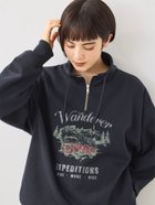 【サマンサモスモス/Samansa Mos2】の裏起毛ハーフジッププルオーバー 人気、トレンドファッション・服の通販 founy(ファニー) ファッション Fashion レディースファッション Fashion for Women トップス・カットソー Cut & Sew Tops カジュアルプルオーバー・ニットトップス Pullovers & Knit Tops / Casual Pullovers ジップ Zip, Zipper リラックス Relax, Relaxed Fit thumbnail ネイビー|ID: prp329100004798487 ipo3291000000034816060