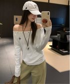 【チェルカ/CERCA】のMEMECLE/クロス スタッズ ワンショル カットソー 人気、トレンドファッション・服の通販 founy(ファニー) ファッション Fashion レディースファッション Fashion for Women トップス・カットソー Cut & Sew Tops カットソー・ベーシックTシャツ Cut-and-Sewn Tops / Stretch Tees & Basics おすすめ Recommended / Our Picks カットソー Cut and Sewn Top ショート Short, Short Length シンプル Simple, Minimal スタッズ Studs, Metal Accents スラックス Slacks, Dress Pants デニム Denim, Jeans Material トレンド Trend, Trending Now バルーン Balloon, Balloon Silhouette プリーツ Pleats, Pleated ミックス Mix, Mixed Style ワンショル One Shoulder, Asymmetrical 再入荷 Restock / Back in Stock thumbnail ホワイト|ID: prp329100004798523 ipo3291000000034844686