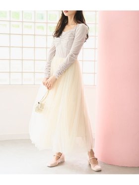 【スナイデル/SNIDEL】の【Chacott】ベロア×チュールワンピース 人気、トレンドファッション・服の通販 founy(ファニー) ファッション Fashion レディースファッション Fashion for Women ワンピース Dresses インナー Innerwear ウェーブ Wavy Pattern キャミソール Camisole, Spaghetti Strap Top ギャザー Gathered, Ruffled コルセット Corset, Bustier シアー Sheer, See-Through シルバー Silver, Metallic Silver ストレート Straight, Straight Cut スマート Smart, Elegant チュール Tulip, Tulip Motif ドッキング Docking, Mixed Material ドレス Dress, One-Piece バレエ Ballet, Ballet Style フィット Fit, Slim Fit フェミニン Feminine, Girly ベロア Velour, Soft Velvet ラベンダー Lavender レース Lace, Lace Fabric ロング Long, Long-Length おすすめ Recommended / Our Picks |ID:prp329100004798814