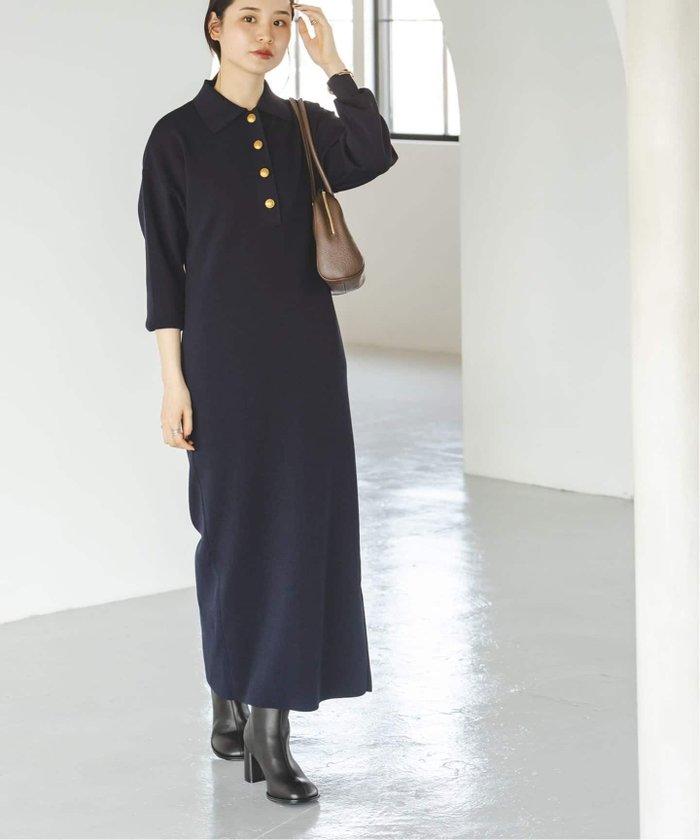 【ノーブル / スピック&スパン/NOBLE / Spick & Span】の《追加》ポロシャツニットワンピース インテリア・キッズ・メンズ・レディースファッション・服の通販 founy(ファニー) https://founy.com/ ファッション Fashion レディースファッション Fashion for Women ワンピース Dresses ニットワンピース Knit Dresses おすすめ Recommended / Our Picks スリット Slit, Slit Detail ダウン Down, Puffer バランス Balance, Style Balance 人気 Popular, Best Seller ビジネス 仕事 通勤 Business / Work / Commuting |ID: prp329100004798817 ipo3291000000035162226