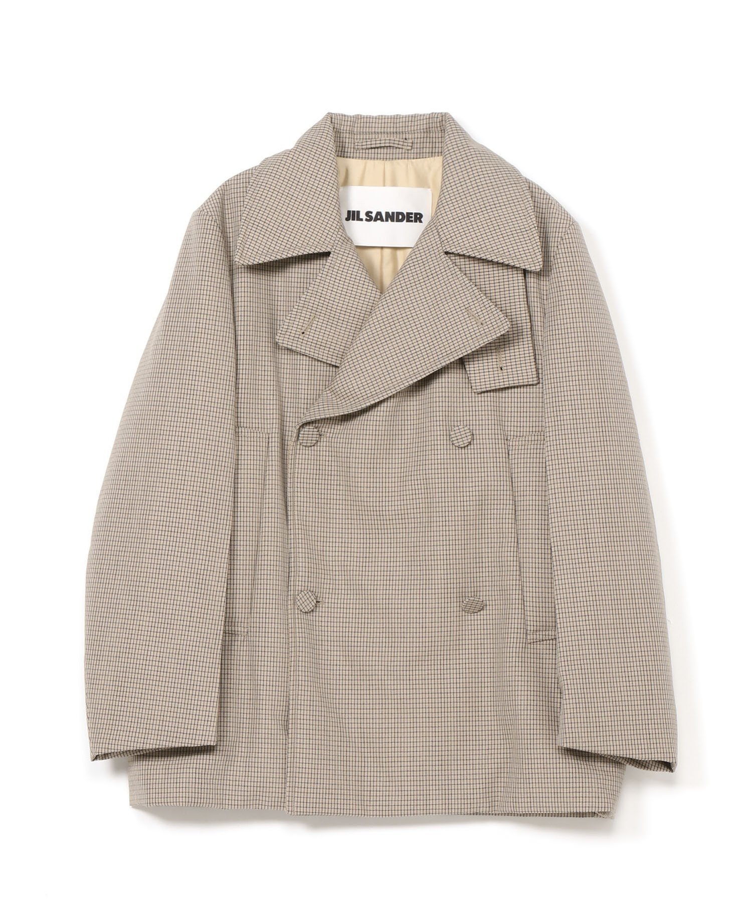 【ジル サンダー/JIL SANDER / MEN】のパッド入り Pコート インテリア・キッズ・メンズ・レディースファッション・服の通販 founy(ファニー) 　ファッション　Fashion　メンズファッション　Fashion for Men　ダブル　Double, Double-Breasted　ROOF SHADOW|ID: prp329100004798831 ipo3291000000034818283