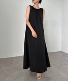 【アンドミー/andme】のバックオープン ノースリーブ ロング ワンピース 人気、トレンドファッション・服の通販 founy(ファニー) ファッション Fashion レディースファッション Fashion for Women ワンピース Dresses おすすめ Recommended / Our Picks ギャザー Gathered, Ruffled クラッシュ Distressed, Crashed Style ノースリーブ Sleeveless, No-Sleeve リゾート Resort, Vacation Style リラックス Relax, Relaxed Fit ロング Long, Long-Length thumbnail ブラック|ID: prp329100004798839 ipo3291000000034818342