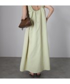 【アンドミー/andme】のバックオープン ノースリーブ ロング ワンピース 人気、トレンドファッション・服の通販 founy(ファニー) ファッション Fashion レディースファッション Fashion for Women ワンピース Dresses おすすめ Recommended / Our Picks ギャザー Gathered, Ruffled クラッシュ Distressed, Crashed Style ノースリーブ Sleeveless, No-Sleeve リゾート Resort, Vacation Style リラックス Relax, Relaxed Fit ロング Long, Long-Length thumbnail ライム|ID: prp329100004798839 ipo3291000000034818347