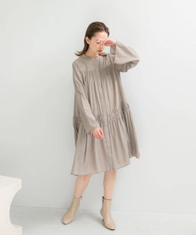 【アーバンリサーチ ロッソ/URBAN RESEARCH ROSSO】のシャドーチェックミニワンピース 人気、トレンドファッション・服の通販 founy(ファニー) ファッション Fashion レディースファッション Fashion for Women ワンピース Dresses 2025年 2025 2025-2026秋冬・A/W Autumn/Winter 2025–26 AW25–26 冬 Winter / This Winter シャドー Shadow, Subtle Pattern チェック Check, Plaid, Tartan フェミニン Feminine, Girly ロング Long, Long-Length エレガント 上品 Elegant A/W・秋冬 Autumn/Winter |ID:prp329100004798840