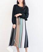 【アールピーエス/rps】のカラフルパッチワークドッキングワンピース 人気、トレンドファッション・服の通販 founy(ファニー) ファッション Fashion レディースファッション Fashion for Women ワンピース Dresses カラフル Colorful Design ジョーゼット Georgette, Semi-Sheer Fabric ストレッチ Stretch, Stretchy Fabric ドッキング Docking, Mixed Material パッチワーク Patchwork, Mixed Fabric リボン Ribbon, Bow 再入荷 Restock / Back in Stock 無地 Plain, Solid Color thumbnail ブラック3|ID: prp329100004798842 ipo3291000000034818384