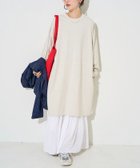 【フリークスストア/FREAK'S STORE】のビッグシルエット ロング スリーブ Tシャツ ミニ ワンピース【限定展開】 25AW グレー|ID: prp329100004798881 ipo3291000000035160941