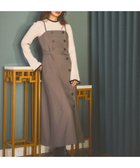 【ミスティ ウーマン/mysty woman】のトレンチライクキャミワンピース 人気、トレンドファッション・服の通販 founy(ファニー) ファッション Fashion レディースファッション Fashion for Women ワンピース Dresses キャミソールワンピース Camisole Dresses おすすめ Recommended / Our Picks インナー Innerwear キャミワンピース Cami Dress, Slip Dress クラシカル Classical, Vintage-Inspired ジャケット Jacket, Outerwear セットアップ Set-Up, Coordinated Outfit デニム Denim, Jeans Material thumbnail グレージュ|ID: prp329100004798910 ipo3291000000034818730