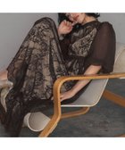 【ガール/GIRL】の総レースハイネックバルーンスリーブロング丈 結婚式 ワンピース パーティードレス MO|ID: prp329100004798919 ipo3291000000035171883