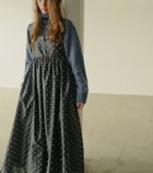 【ルシェル ブルー/LE CIEL BLEU】のジャカードキャミドレス / Jacquard Cami Dress 人気、トレンドファッション・服の通販 founy(ファニー) ファッション Fashion レディースファッション Fashion for Women トップス・カットソー Cut & Sew Tops キャミソール&ノースリーブ Camisoles & Sleeveless Tops ワンピース Dresses フォーマル・パーティードレス・結婚式用ドレス Elegant & Casual Dresses ドレス Dress, One-Piece フィット Fit, Slim Fit ラップ Wrap, Wrap Design リボン Ribbon, Bow 水玉 Polka Dot, Dot Pattern thumbnail グレー|ID: prp329100004798921 ipo3291000000034950764