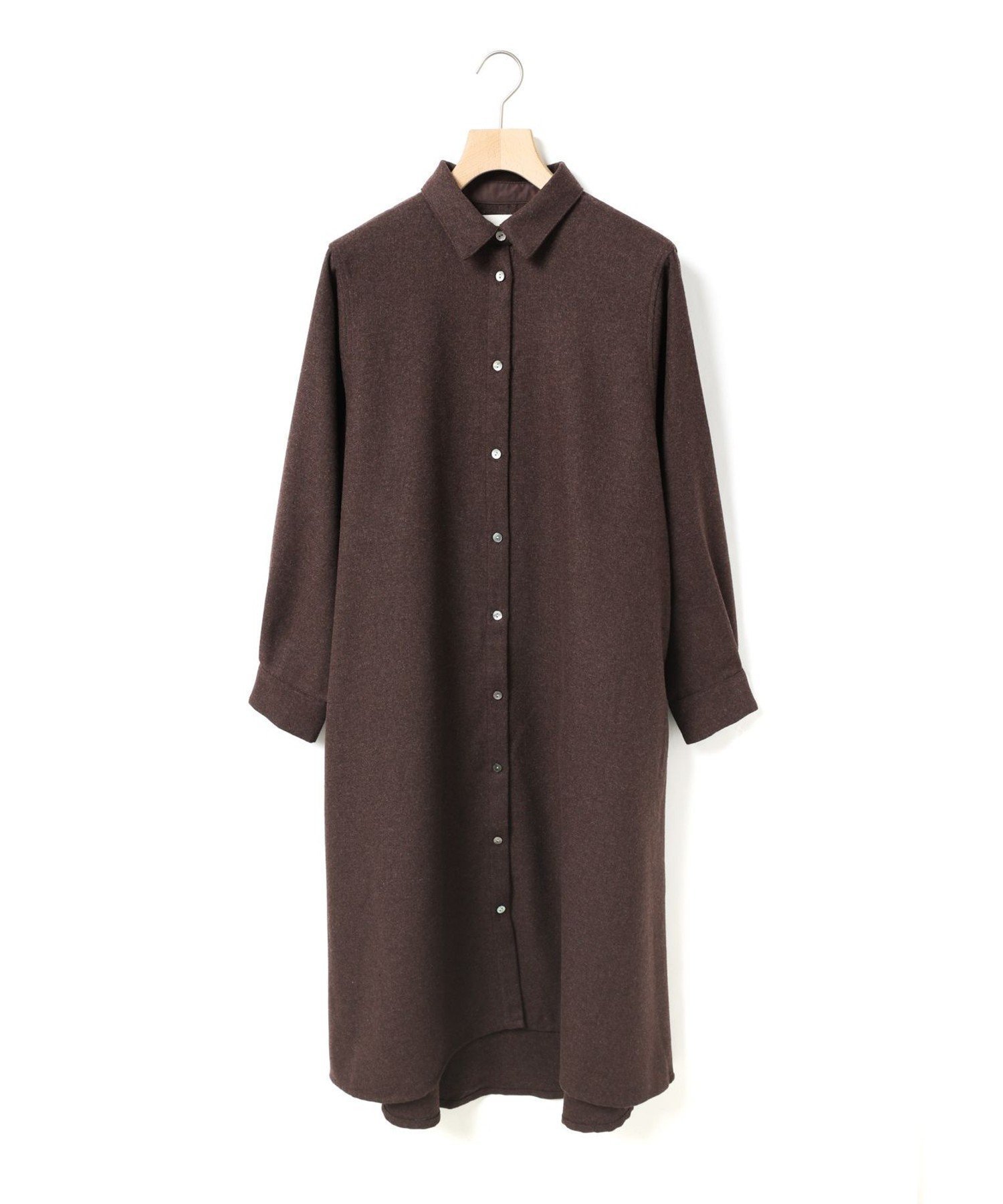 【マーコート/MARcourt】のMidiUmi コートワンピース インテリア・キッズ・メンズ・レディースファッション・服の通販 founy(ファニー) ファッション Fashion レディースファッション Fashion for Women アウター Coat / Outerwear Collection コート・ロングコート・ピーコート Long Coats, Peacoats & More チェック Check, Plaid, Tartan フレア Flare, Flared フロント Front, Front Design ポケット Pocket, Pocket Detail レギュラー Regular, Standard Fit エレガント 上品 Elegant 人気 Popular, Best Seller 無地 Plain, Solid Color 長袖 Long Sleeve, Full Sleeve ブラウン|ID: prp329100004798922 ipo3291000000034818814