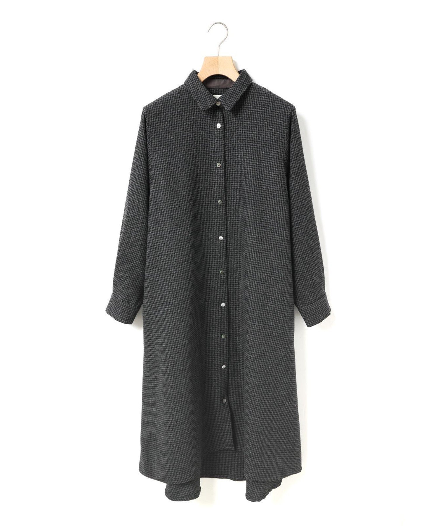 【マーコート/MARcourt】のMidiUmi コートワンピース インテリア・キッズ・メンズ・レディースファッション・服の通販 founy(ファニー) ファッション Fashion レディースファッション Fashion for Women アウター Coat / Outerwear Collection コート・ロングコート・ピーコート Long Coats, Peacoats & More チェック Check, Plaid, Tartan フレア Flare, Flared フロント Front, Front Design ポケット Pocket, Pocket Detail レギュラー Regular, Standard Fit エレガント 上品 Elegant 人気 Popular, Best Seller 無地 Plain, Solid Color 長袖 Long Sleeve, Full Sleeve チャコールグレーチェック|ID: prp329100004798922 ipo3291000000034818816