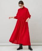 【カレンソロジー/Curensology】のウールハイネックギャザーワンピース 人気、トレンドファッション・服の通販 founy(ファニー) ファッション Fashion レディースファッション Fashion for Women ワンピース Dresses エレガント 上品 Elegant ギャザー Gathered, Ruffled ジャケット Jacket, Outerwear タイツ Tights, Legwear デニム Denim, Jeans Material 定番 Standard, Basic Item ハイネック High Neck, Mock Neck 冬 Winter / This Winter おすすめ Recommended / Our Picks thumbnail レッド35|ID: prp329100004798938 ipo3291000000034818921