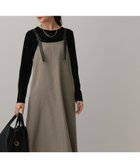 【グローバルワーク/GLOBAL WORK】のMATINEE LINE/MIXストレッチ/ワンピース/583746 人気、トレンドファッション・服の通販 founy(ファニー) ファッション Fashion レディースファッション Fashion for Women ワンピース Dresses ストレッチ Stretch, Stretchy Fabric フリンジ Fringe, Tassel thumbnail 杢モカ53|ID: prp329100004798949 ipo3291000000034818980