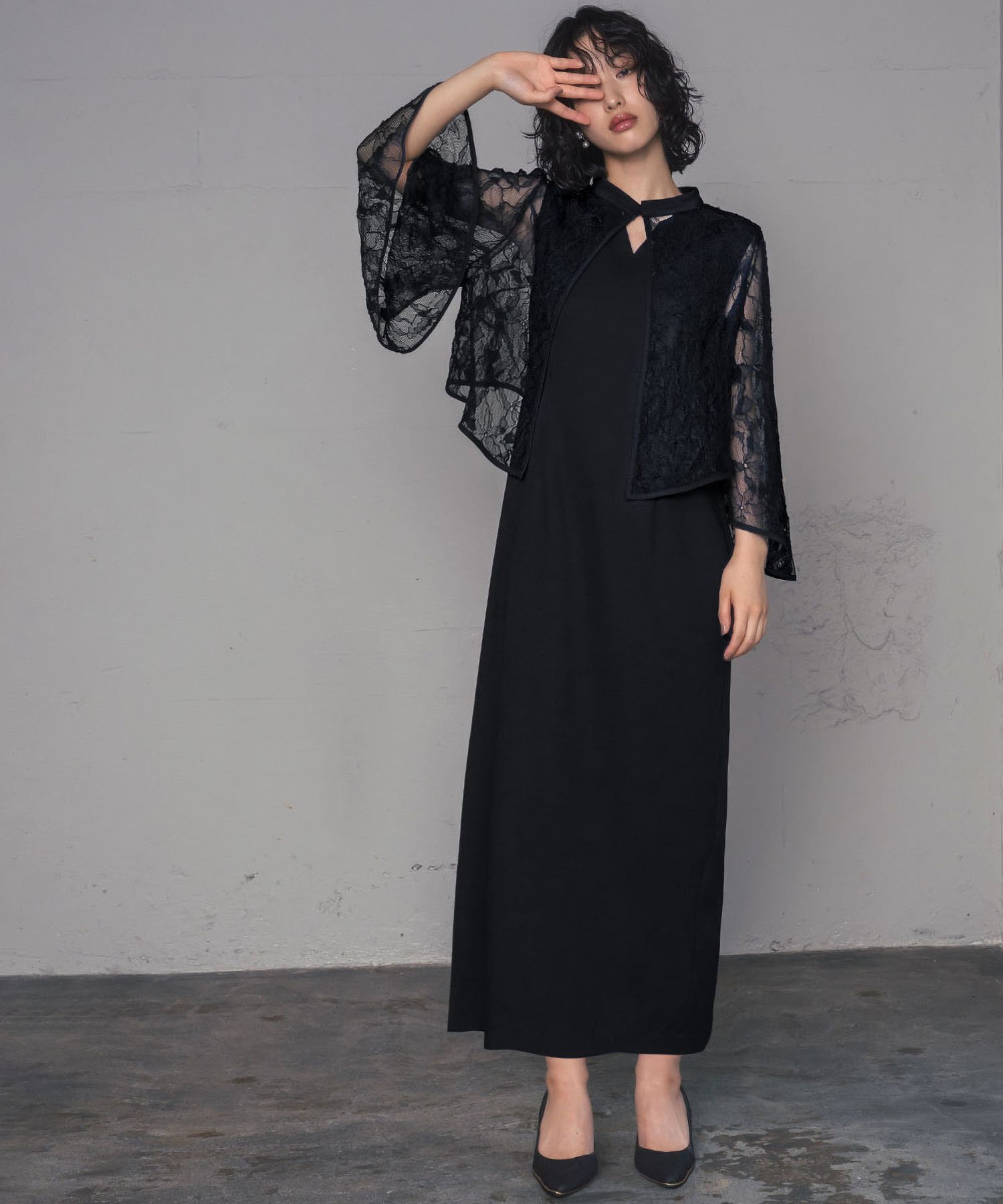 【ガール/GIRL】の3WAYレースケープIライン ロング 結婚式 ワンピース パーティードレス 人気、トレンドファッション・服の通販 founy(ファニー) ファッション Fashion レディースファッション Fashion for Women ワンピース Dresses フォーマル・パーティードレス・結婚式用ドレス Elegant & Casual Dresses オケージョン Occasion Wear ショート Short, Short Length ジョーゼット Georgette, Semi-Sheer Fabric スリット Slit, Slit Detail ドレス Dress, One-Piece ドレープ Drape, Draping Fabric フレア Flare, Flared ランダム Random, Irregular レース Lace, Lace Fabric ロング Long, Long-Length 結婚式 Wedding 二次会 After Party other-1|ID: prp329100004798951 ipo3291000000034883248