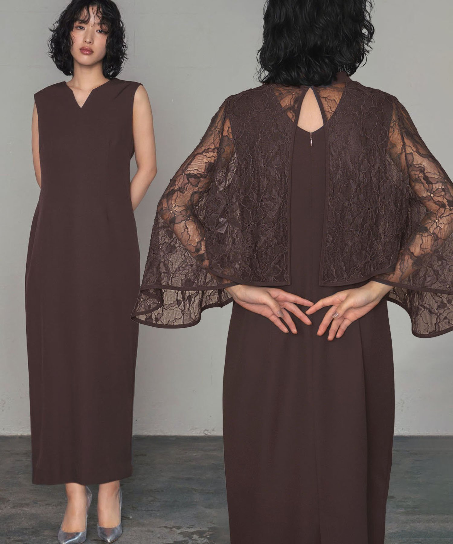 【ガール/GIRL】の3WAYレースケープIライン ロング 結婚式 ワンピース パーティードレス インテリア・キッズ・メンズ・レディースファッション・服の通販 founy(ファニー) ファッション Fashion レディースファッション Fashion for Women ワンピース Dresses フォーマル・パーティードレス・結婚式用ドレス Elegant & Casual Dresses オケージョン Occasion Wear ショート Short, Short Length ジョーゼット Georgette, Semi-Sheer Fabric スリット Slit, Slit Detail ドレス Dress, One-Piece ドレープ Drape, Draping Fabric フレア Flare, Flared ランダム Random, Irregular レース Lace, Lace Fabric ロング Long, Long-Length 結婚式 Wedding 二次会 After Party BOR|ID: prp329100004798951 ipo3291000000034883250