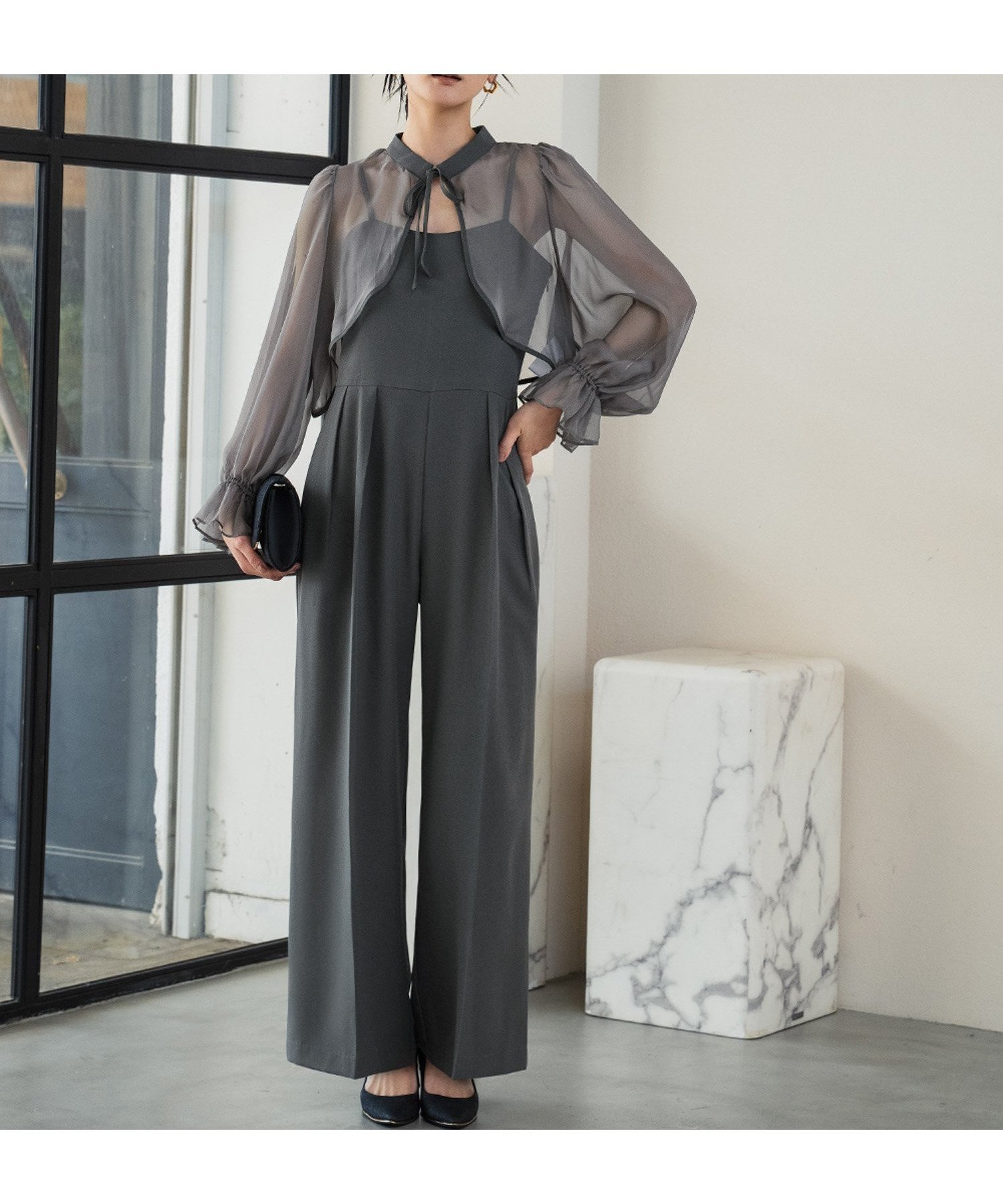 【ガール/GIRL】のマルチウェイ ボレロ オールインワン パンツドレス 結婚式 パーティードレス インテリア・キッズ・メンズ・レディースファッション・服の通販 founy(ファニー) ファッション Fashion レディースファッション Fashion for Women アウター Coat / Outerwear Collection ボレロ・ショート丈ジャケット / ドレス羽織りに Boleros & Short Jackets キャミソール Camisole, Spaghetti Strap Top シフォン Chiffon, Lightweight Fabric ジョーゼット Georgette, Semi-Sheer Fabric スリーブ Sleeve, Long Sleeve / Short Sleeve ドレス Dress, One-Piece フォーマル Formal, Dressy ボレロ Bolero, Short Cardigan モダン Modern, Contemporary 再入荷 Restock / Back in Stock おすすめ Recommended / Our Picks 結婚式 Wedding 披露宴 Wedding Reception 二次会 After Party CGY|ID: prp329100004798953 ipo3291000000034923119