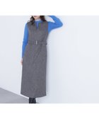 【ナチュラル ビューティー ベーシック/NATURAL BEAUTY BASIC】のキーネックベルテッドジャンスカ 人気、トレンドファッション・服の通販 founy(ファニー) ファッション Fashion レディースファッション Fashion for Women インナー Innerwear コンパクト Compact, Small Size センター Center, Center Line メランジ Melange, Mixed Yarn ロング Long, Long-Length thumbnail ブラックミックス2|ID: prp329100004798954 ipo3291000000034906847