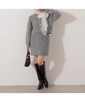 【プロポーション ボディドレッシング/PROPORTION BODY DRESSING】の《EDIT COLOGNE》サイドリボンニットSETUP 人気、トレンドファッション・服の通販 founy(ファニー) ファッション Fashion レディースファッション Fashion for Women トップス・カットソー Cut & Sew Tops ニット Knit Tops & Sweaters おすすめ Recommended / Our Picks ウォーム Warm Fabric カーディガン Cardigan, Knitwear シンプル Simple, Minimal ミックス Mix, Mixed Style ミニスカート Mini Skirt, Short Skirt リボン Ribbon, Bow |ID:prp329100004798970