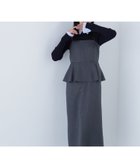 【ナチュラル ビューティー ベーシック/NATURAL BEAUTY BASIC】のペプラムキャミジャンスカ 人気、トレンドファッション・服の通販 founy(ファニー) ファッション Fashion レディースファッション Fashion for Women トップス・カットソー Cut & Sew Tops キャミソール&ノースリーブ Camisoles & Sleeveless Tops スリット Slit, Slit Detail フィット Fit, Slim Fit ペプラム Peplum, Flared Hem ロング Long, Long-Length エレガント 上品 Elegant thumbnail チャコール1|ID: prp329100004798986 ipo3291000000034916795