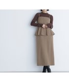 【ナチュラル ビューティー ベーシック/NATURAL BEAUTY BASIC】のペプラムキャミジャンスカ 人気、トレンドファッション・服の通販 founy(ファニー) ファッション Fashion レディースファッション Fashion for Women トップス・カットソー Cut & Sew Tops キャミソール&ノースリーブ Camisoles & Sleeveless Tops スリット Slit, Slit Detail フィット Fit, Slim Fit ペプラム Peplum, Flared Hem ロング Long, Long-Length エレガント 上品 Elegant thumbnail ベージュ|ID: prp329100004798986 ipo3291000000034916797