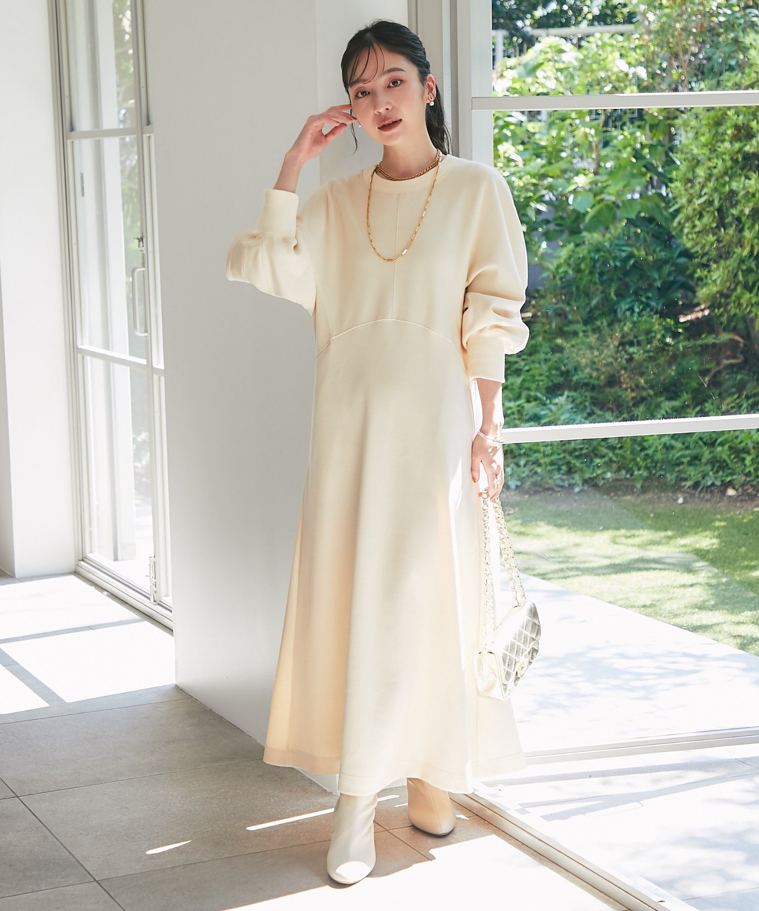 【ラブティックボンボン/La boutique BonBon】の【1枚で決まる】ドルマン切替ワンピース 人気、トレンドファッション・服の通販 founy(ファニー) ファッション Fashion レディースファッション Fashion for Women ワンピース Dresses アクセサリー Fashion Accessories 切替 Switching, Contrast Panel ショート Short, Short Length シンプル Simple, Minimal ストレッチ Stretch, Stretchy Fabric ポケット Pocket, Pocket Detail リラックス Relax, Relaxed Fit A/W・秋冬 Autumn/Winter おすすめ Recommended / Our Picks エレガント 上品 Elegant other-1|ID: prp329100004798987 ipo3291000000034819178