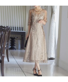 【ビーフラット/bflat】の総レース バックリボン パーティードレス 人気、トレンドファッション・服の通販 founy(ファニー) ファッション Fashion レディースファッション Fashion for Women ワンピース Dresses フォーマル・パーティードレス・結婚式用ドレス Elegant & Casual Dresses おすすめ Recommended / Our Picks クール Cool, Chic ドレス Dress, One-Piece リボン Ribbon, Bow レース Lace, Lace Fabric エレガント 上品 Elegant 二次会 After Party 定番 Standard, Basic Item 披露宴 Wedding Reception 結婚式 Wedding |ID:prp329100004798988