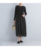 【ユナイテッドアローズ/UNITED ARROWS】のチュール ドッキング ワンピース -ウォッシャブル- 人気、トレンドファッション・服の通販 founy(ファニー) ファッション Fashion レディースファッション Fashion for Women ワンピース Dresses ウォッシャブル Machine Washable 春 Spring シューズ Shoes, Footwear チュール Tulip, Tulip Motif ドッキング Docking, Mixed Material フェミニン Feminine, Girly フラット Flat, Flat Shoes 冬 Winter / This Winter アウトレット Outlet / Clearance おすすめ Recommended / Our Picks エレガント 上品 Elegant ビジネス 仕事 通勤 Business / Work / Commuting thumbnail BLACK|ID: prp329100004799009 ipo3291000000034939130