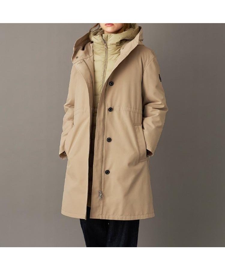 【ドレステリア/DRESSTERIOR】の【3WAY/撥水素材/インナー付/CLASSY.12月号掲載】3WAYダウンライナーコート インテリア・キッズ・メンズ・レディースファッション・服の通販 founy(ファニー) 雑誌掲載アイテム Magazine Picks & Fashion Features ファッション雑誌 Fashion Magazines クラッシィ CLASSY. ファッション Fashion レディースファッション Fashion for Women アウター Coat / Outerwear Collection コート・ロングコート・ピーコート Long Coats, Peacoats & More インナー Innerwear 春 Spring 秋 Autumn 軽量 Lightweight, Ultra Light 12月号 December Issue シェイプ Shape, Slim Fit ストレート Straight, Straight Cut スマート Smart, Elegant 雑誌 Magazine, Fashion Magazine タフタ Taffeta, Structured Fabric ダウン Down, Puffer ドローストリング Drawstring, Pull Cord 人気 Popular, Best Seller ポケット Pocket, Pocket Detail エレガント 上品 Elegant ベージュ|ID: prp329100004799033 ipo3291000000034819419