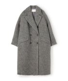 【トゥモローランド/TOMORROWLAND】のウールアルパカシャギー ダブルブレストコート 人気、トレンドファッション・服の通販 founy(ファニー) ファッション Fashion レディースファッション Fashion for Women アウター Coat / Outerwear Collection コート・ロングコート・ピーコート Long Coats, Peacoats & More メランジ Melange, Mixed Yarn ラグジュアリー Luxury, Elegant ループ Loop, Loop Knit おすすめ Recommended / Our Picks エレガント 上品 Elegant thumbnail 17 グレー|ID: prp329100004799039 ipo3291000000034819454