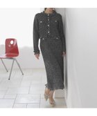 【ノエラ/Noela】のツイードニットワンピース 人気、トレンドファッション・服の通販 founy(ファニー) ファッション Fashion レディースファッション Fashion for Women ワンピース Dresses ニットワンピース Knit Dresses おすすめ Recommended / Our Picks クラシカル Classical, Vintage-Inspired ジャケット Jacket, Outerwear セットアップ Set-Up, Coordinated Outfit ツイード Twill, Twill Weave フロント Front, Front Design ポケット Pocket, Pocket Detail エレガント 上品 Elegant thumbnail ブラック|ID: prp329100004799040 ipo3291000000034819459