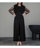 【ガール/GIRL】のセーラーカラー レース オールインワンパンツドレス 結婚式 パーティードレス BK|ID: prp329100004799054 ipo3291000000035190806