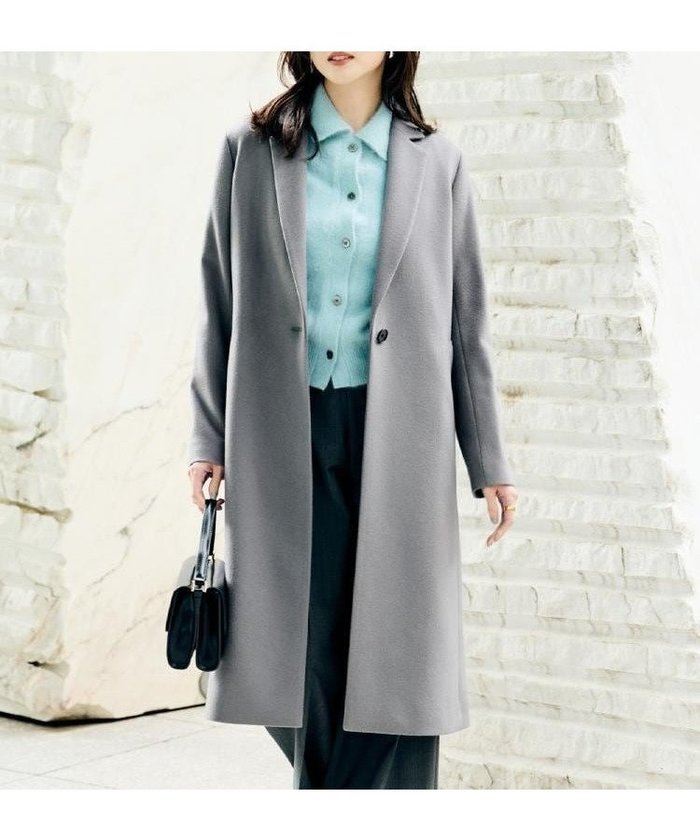 【アンタイトル/UNTITLED】の【スタイリッシュ/オンオフ兼用】ウールチェスターコート インテリア・キッズ・メンズ・レディースファッション・服の通販 founy(ファニー) https://founy.com/ ファッション Fashion レディースファッション Fashion for Women アウター Coat / Outerwear Collection コート・ロングコート・ピーコート Long Coats, Peacoats & More チェスターコート・ロング丈アウター Chester Coats / Chesterfield Long Coats ジャケット Jacket, Outerwear スタイリッシュ Stylish, Fashionable ストール Stole, Wrap スマート Smart, Elegant チェスターコート Chester Coat, Long Coat ポケット Pocket, Pocket Detail マフラー Scarf, Muffler エレガント 上品 Elegant |ID: prp329100004799060 ipo3291000000035160252