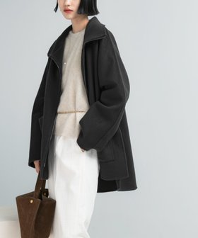 【アーバンリサーチ ロッソ/URBAN RESEARCH ROSSO】のダブルジップリバーコート 人気、トレンドファッション・服の通販 founy(ファニー) ファッション Fashion レディースファッション Fashion for Women アウター Coat / Outerwear Collection コート・ロングコート・ピーコート Long Coats, Peacoats & More 2025年 2025 2025-2026秋冬・A/W Autumn/Winter 2025–26 AW25–26 冬 Winter / This Winter エレガント 上品 Elegant ビッグ Big, Oversized フェミニン Feminine, Girly フロント Front, Front Design ポケット Pocket, Pocket Detail ミドル Middle Length, Mid Height A/W・秋冬 Autumn/Winter |ID:prp329100004799066