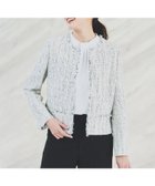 【アンタイトル/UNTITLED】の【入卒/セレモニー/通勤】ラメツイード ノーカラージャケット グレージュ|ID: prp329100004799068 ipo3291000000034904131